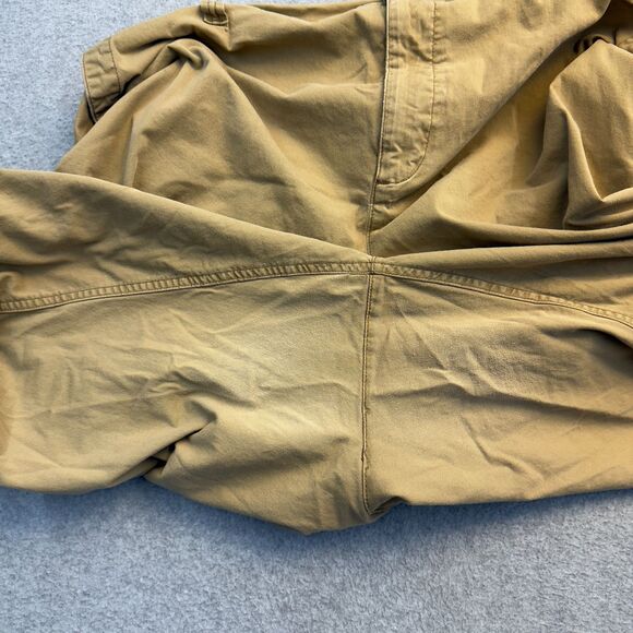 Old Navy Pants Women's 2X Beige OG Chino Comfort Waist Academia Crop Read - Picture 3 of 11